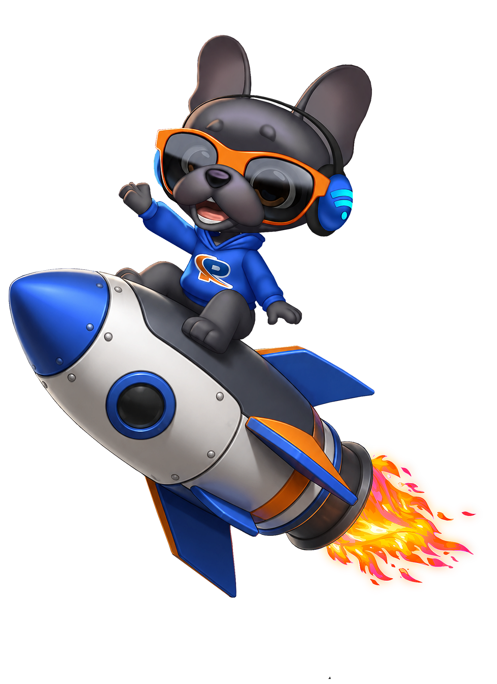 Mascote da Primmus Voando
