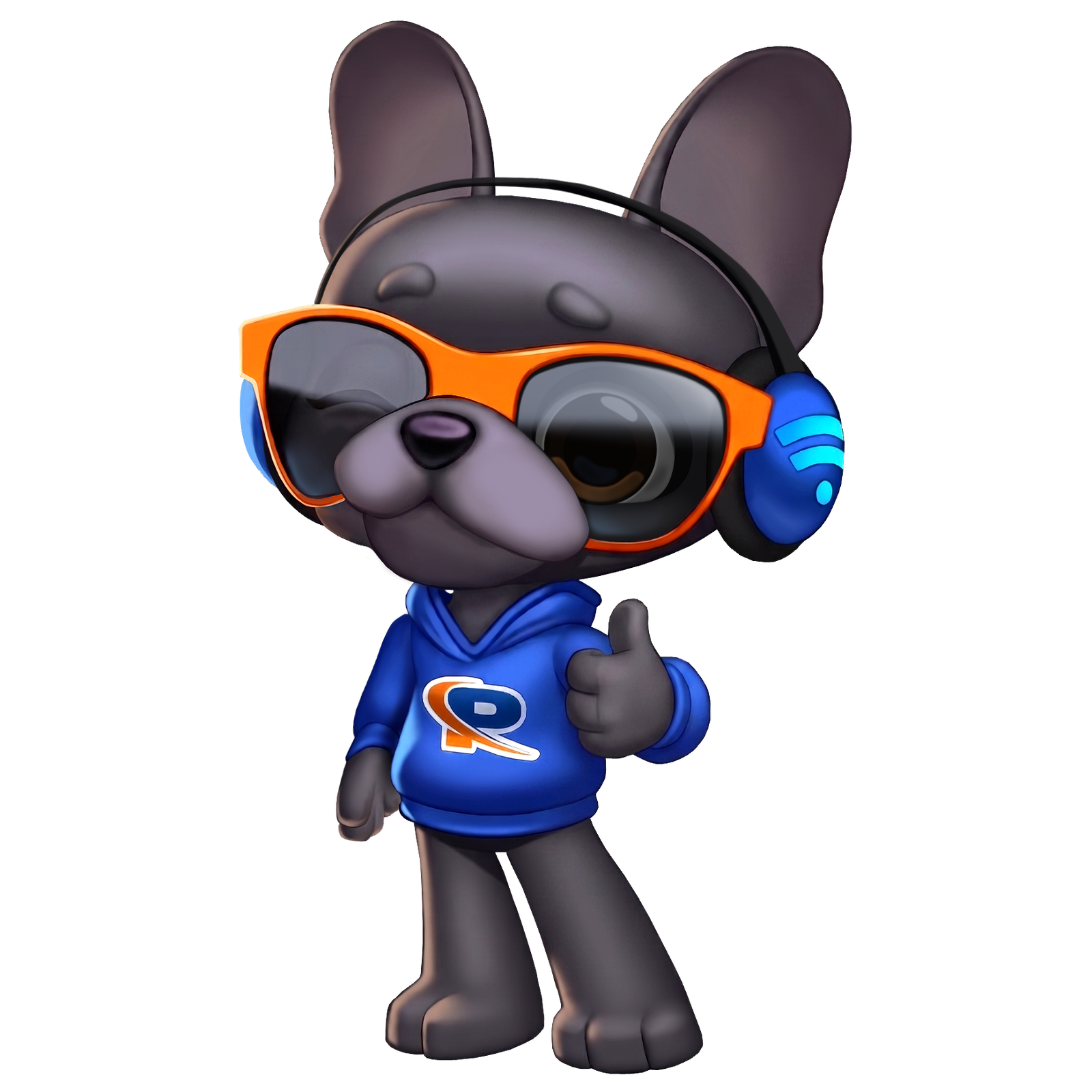 Mascote da Primmus celebrando o cadastro